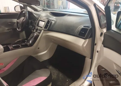 2012 Toyota Venza Le из США, поврежденный, VIN 4T3BA3BBXCU033240